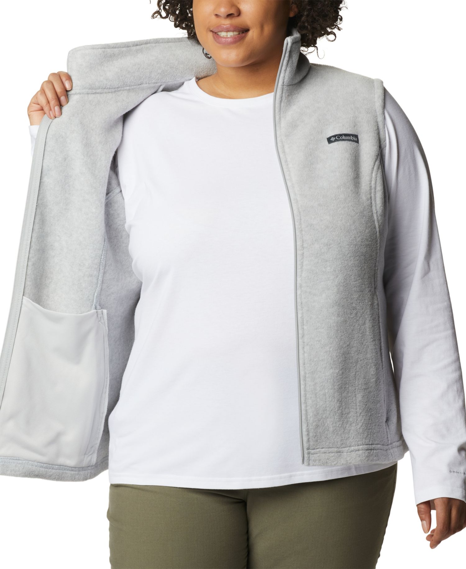 Plus Size Benton Springs Fleece Vest