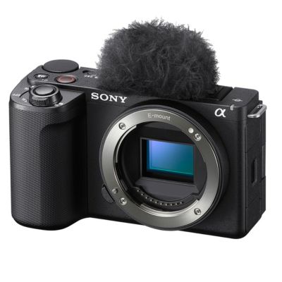 Alpha ZV-E10 II Mirrorless Camera, Black, Bundle with PRO 128GB Memory Card, Battery and Shoulder Bag