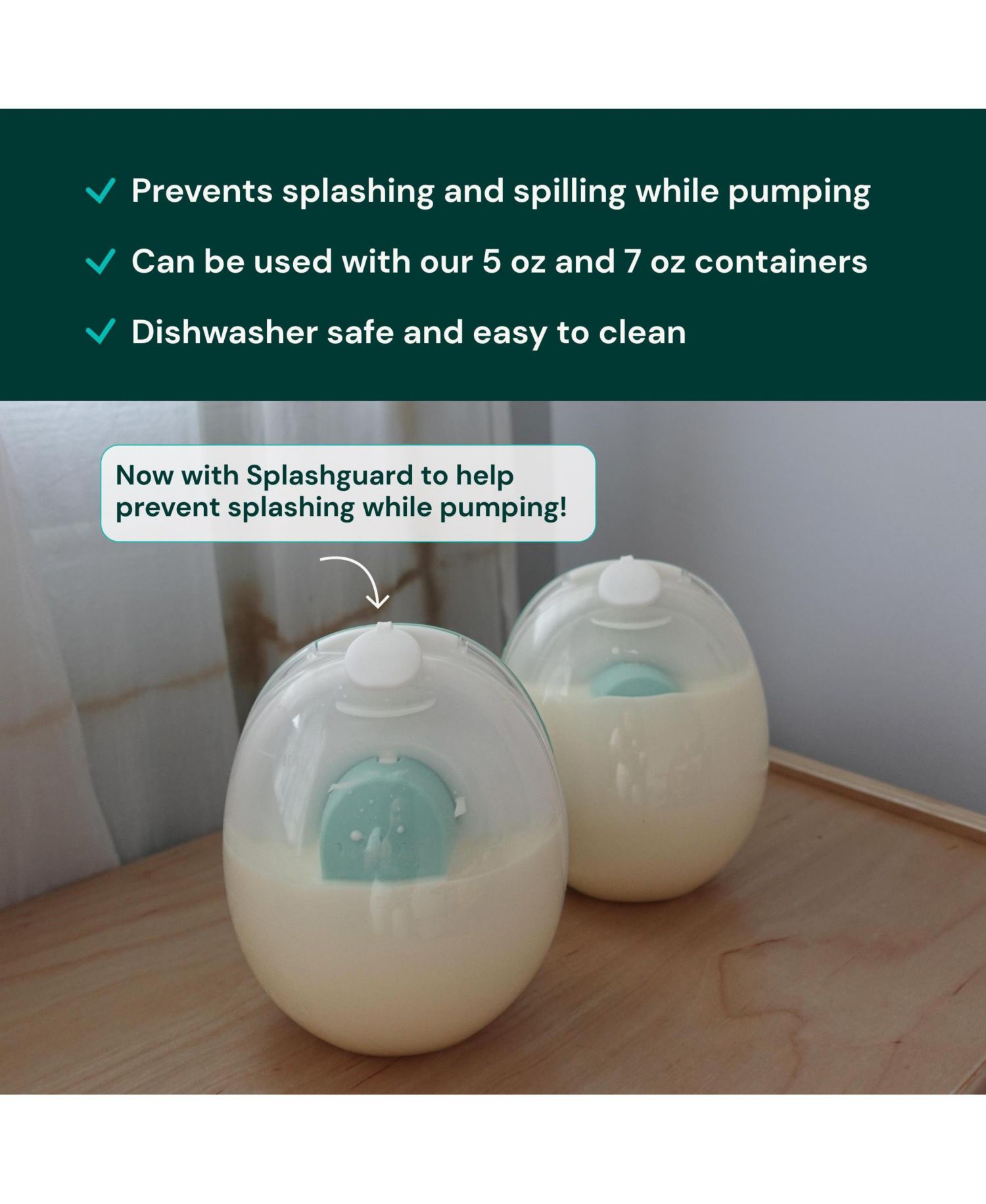 Go 7oz Container with Splashguard