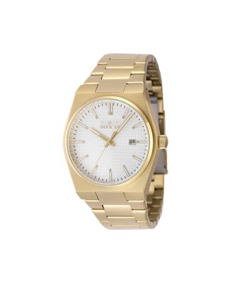 Men's 48400 Speedway Quartz 3 Hand Silver Dial Watch