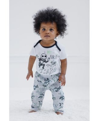 Baby Boys Disney Fleece Pullover Hoodie Bodysuit and Pants 3 Piece Outfit Set