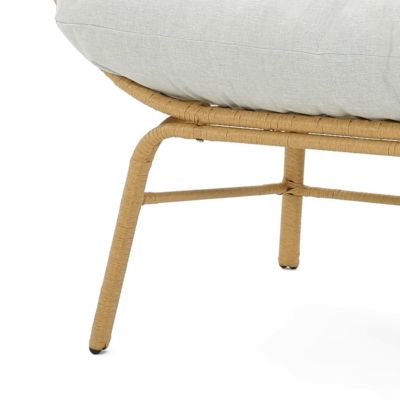 Streamdale Palos Outdoor Wicker Loveseat - Light Brown