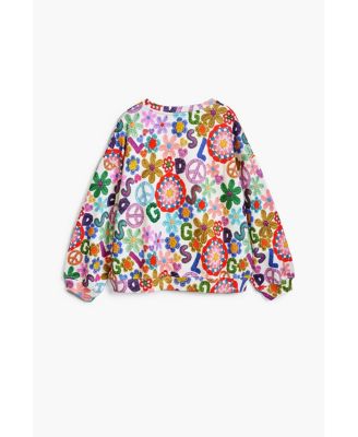 Girls Girls's Hippie print sweatshirt