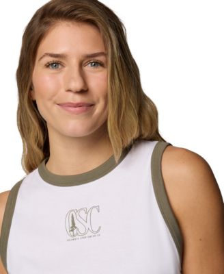 Women's Rolling Bend Graphic Ringer Tank Top