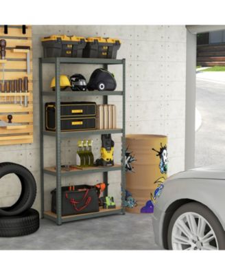 5-Tier Shelving Unit with 2000 LBS Capacity Heavy-Duty Storage Rack for Home & Garage