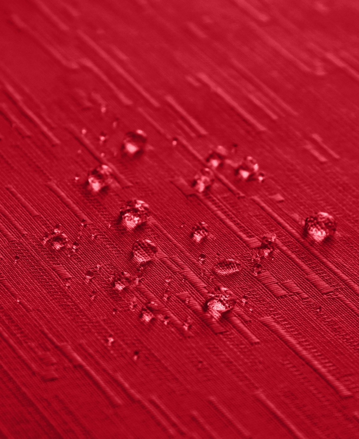 Elrene Continental Solid Texture Water And Stain Resistant Tablecloth, 60" X 120" In Red