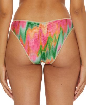 Women's Mirage Metallic Hipster Bikini Bottom