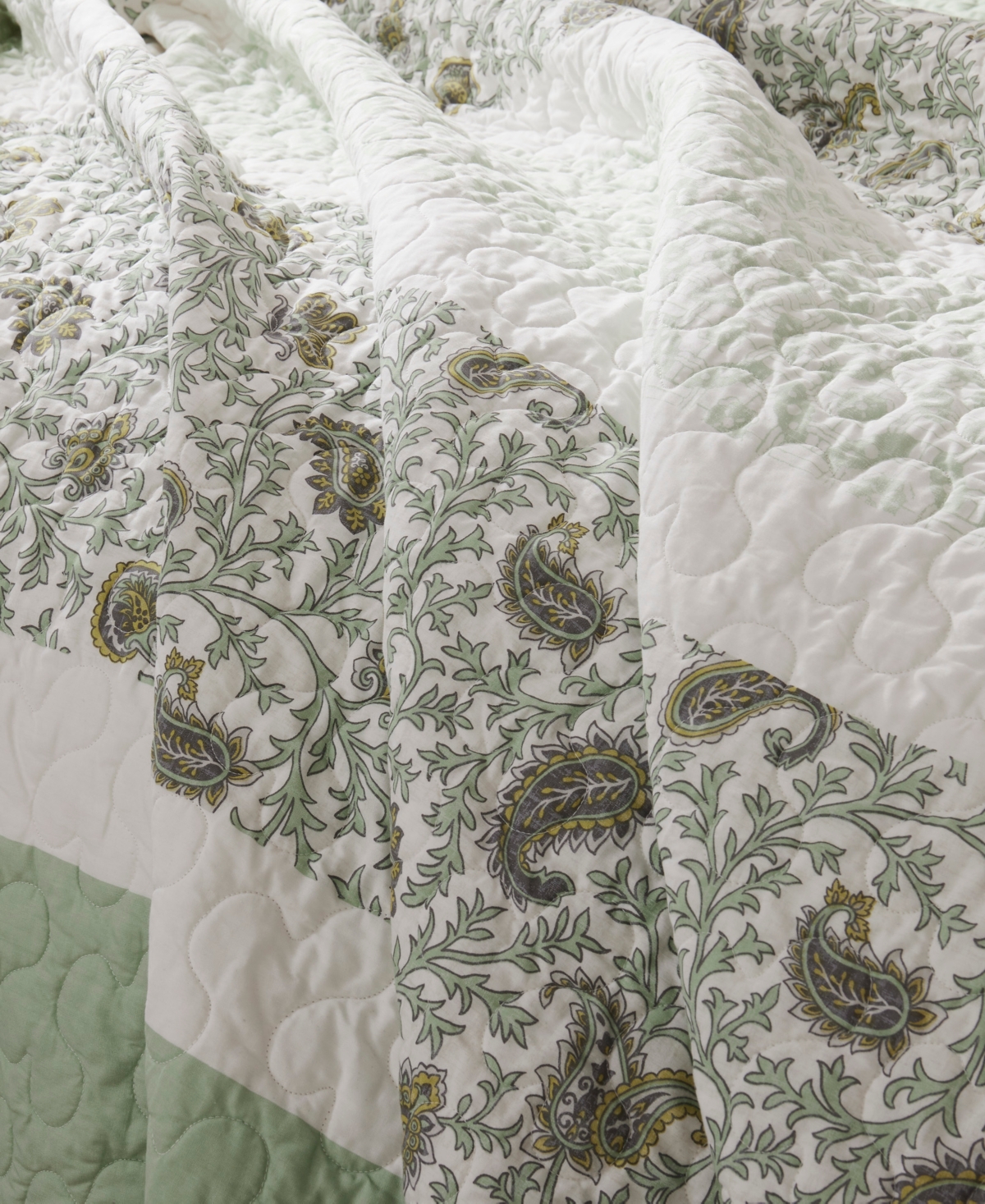 Madison Park Dawn 6-pc. Quilt Set, King/california King In Sage Green