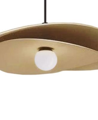 20" Metal Paven LED Pendant