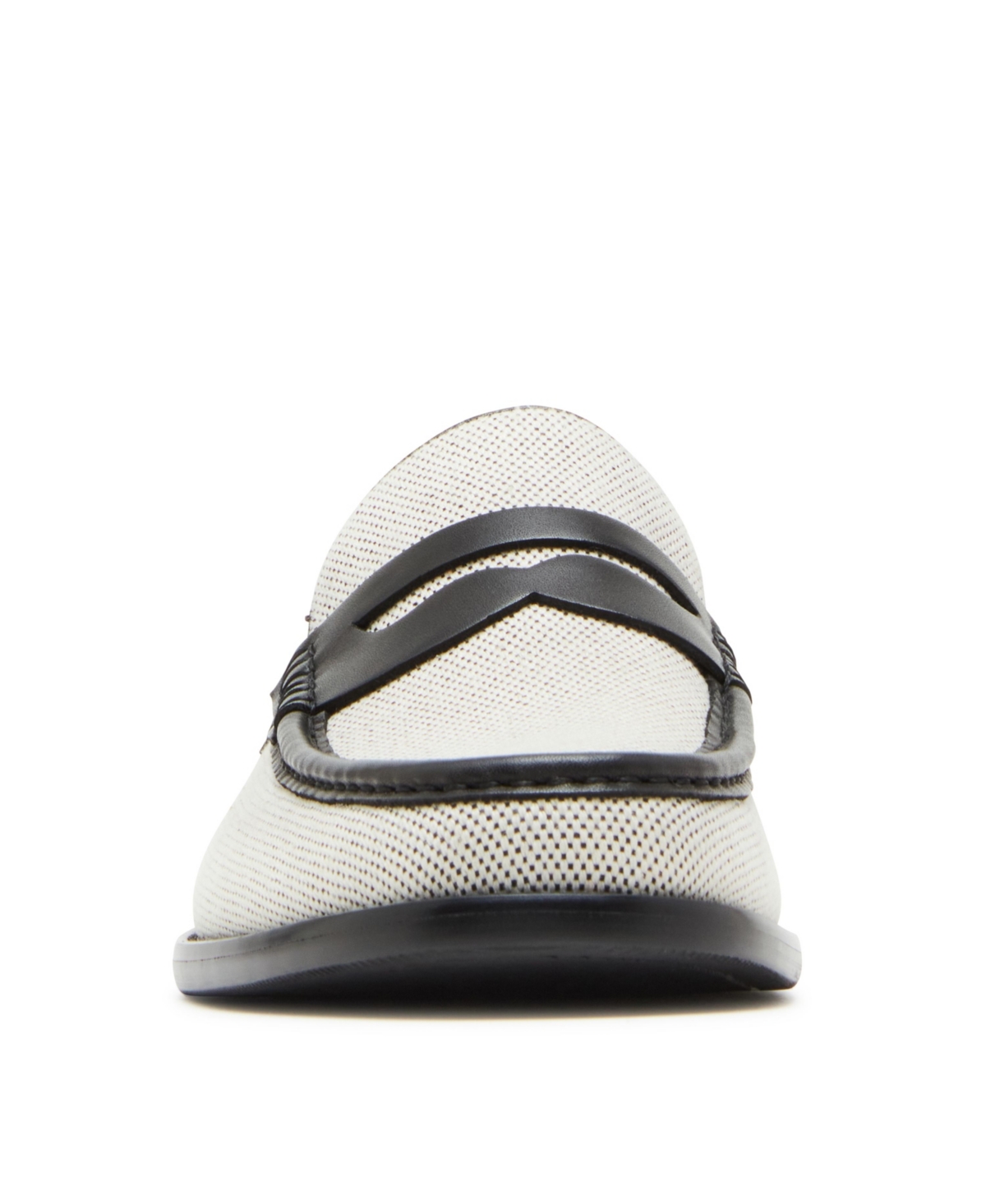 Steve Madden Men's Cornelius Penny Loafer In Black,beige