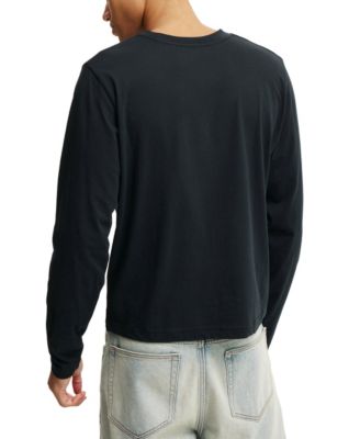Men's Cropped Fit Long Sleeve T-Shirt