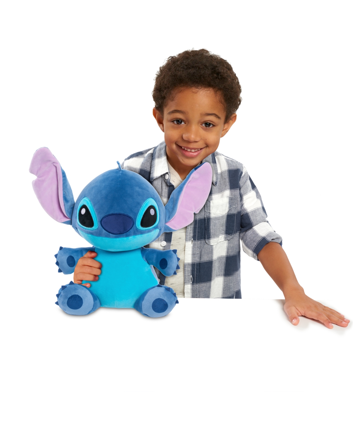 Stitch Weighted Comfort Plush  Toy In Multi Color