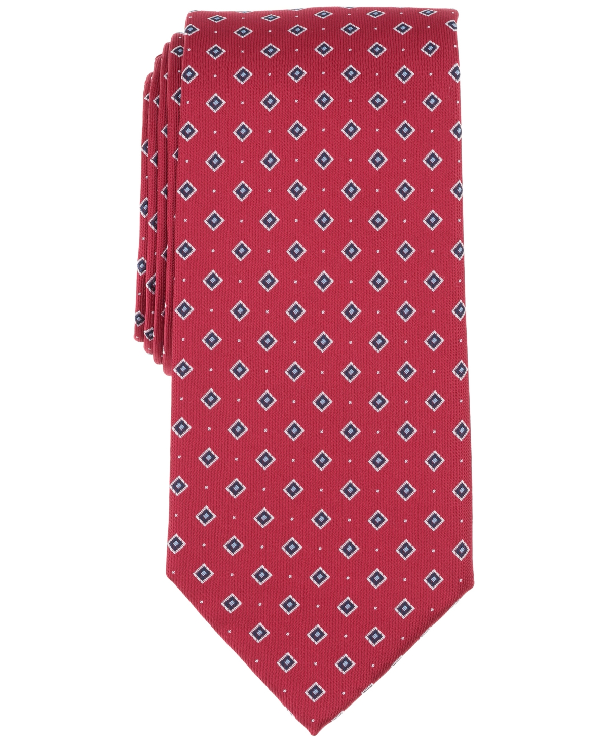 Men's Brewster Medallion Tie, Exclusively at Macy's - Red