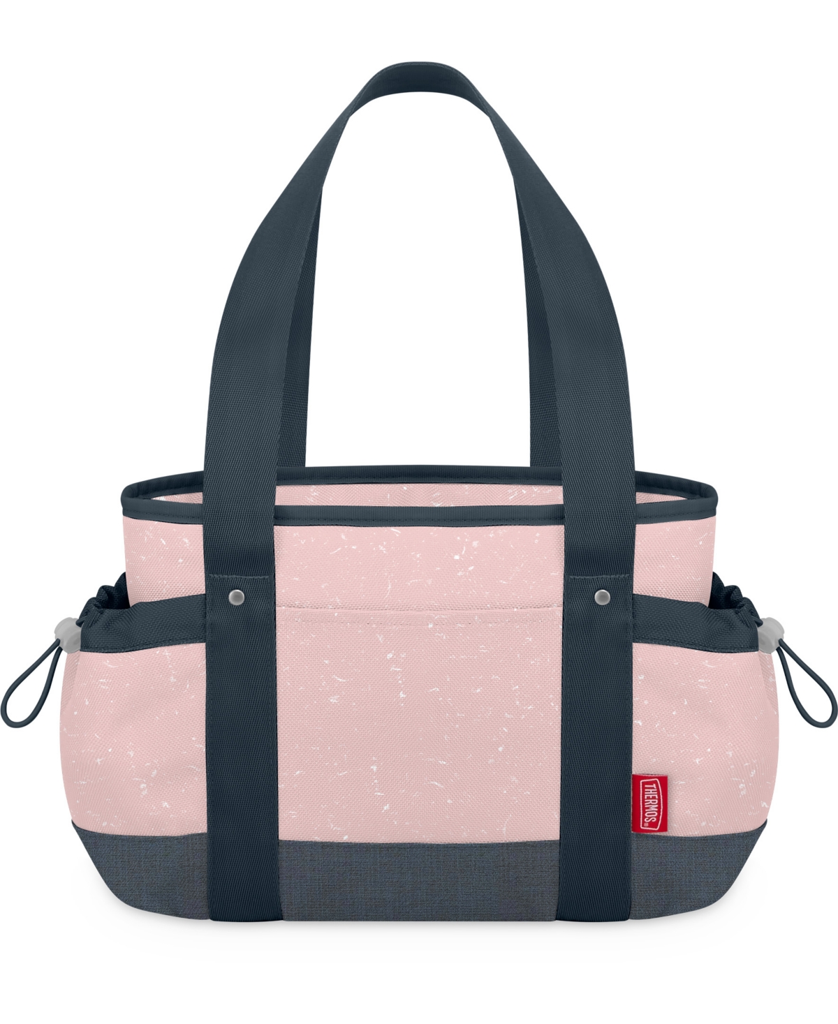 Thermos 9 Can Lunch Tote In Color Block Pink