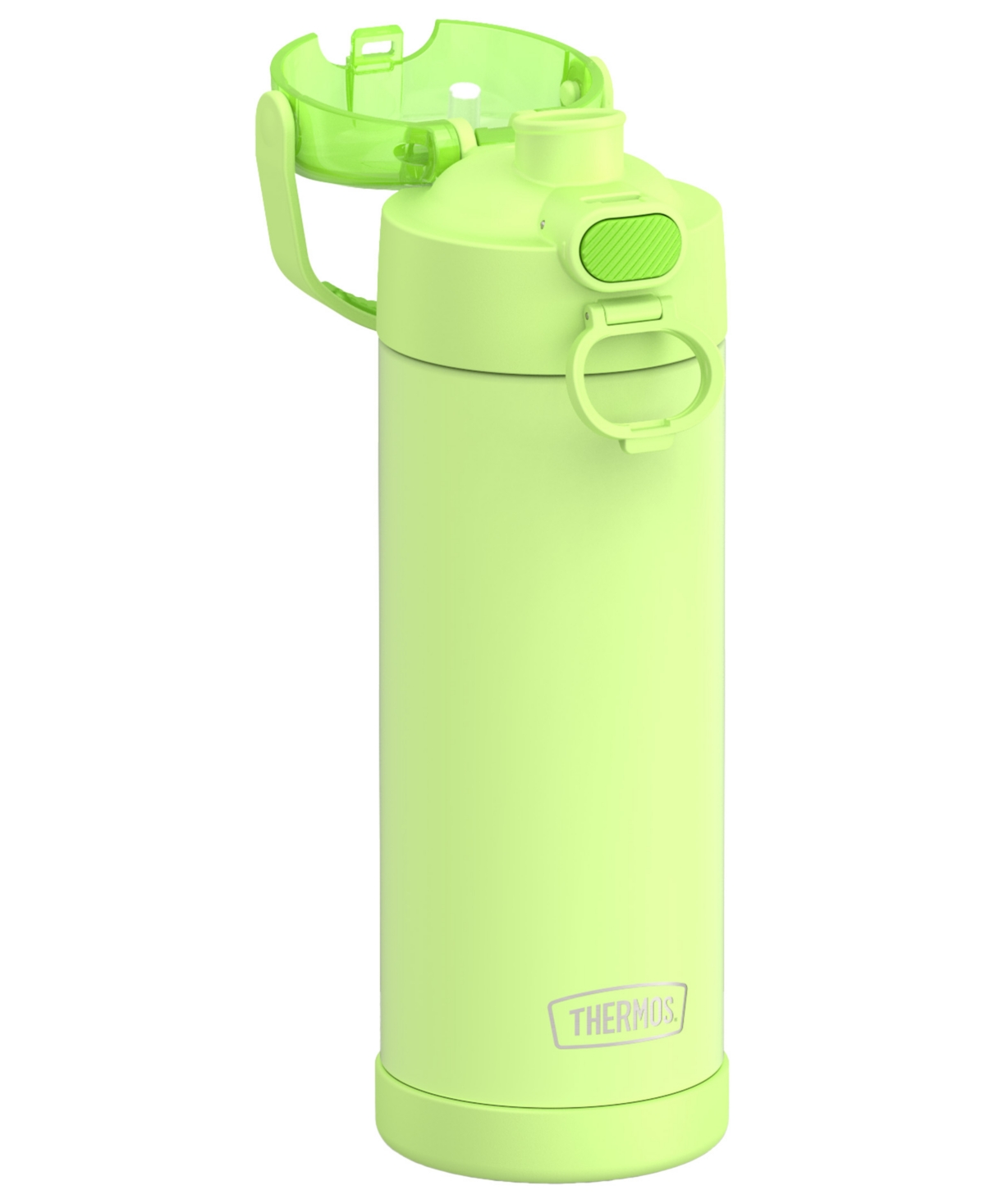 Thermos Funtainer 16 Oz. Water Bottle With Locking Lid In Neon Lime