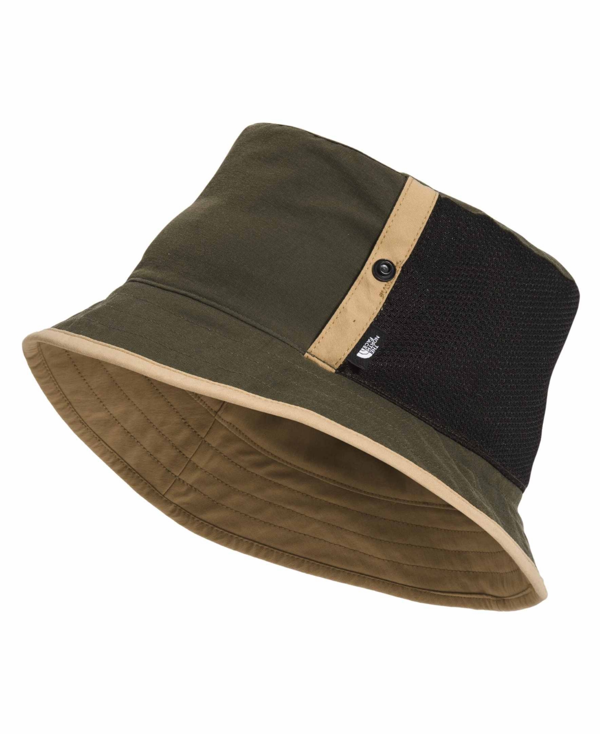 The North Face Men's Class V Reversible Bucket Hat In New Taupe Green,khaki Stone