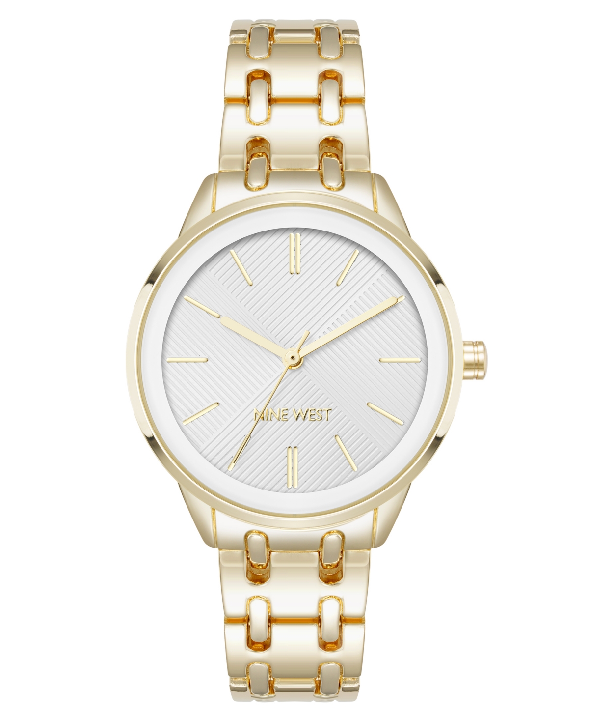 Women's Quartz Silver and Gold-Tone Metal Alloy Bracelet Watch, 33mm - Gold-Tone