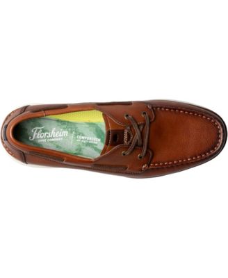 Men's Tropics Moc Toe Elastic Lace Boat Shoe