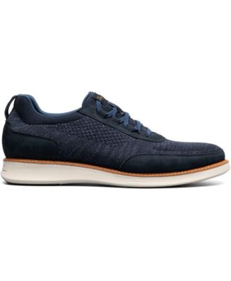 Men's Launch Knit Elastic Lace Slip On Sneaker