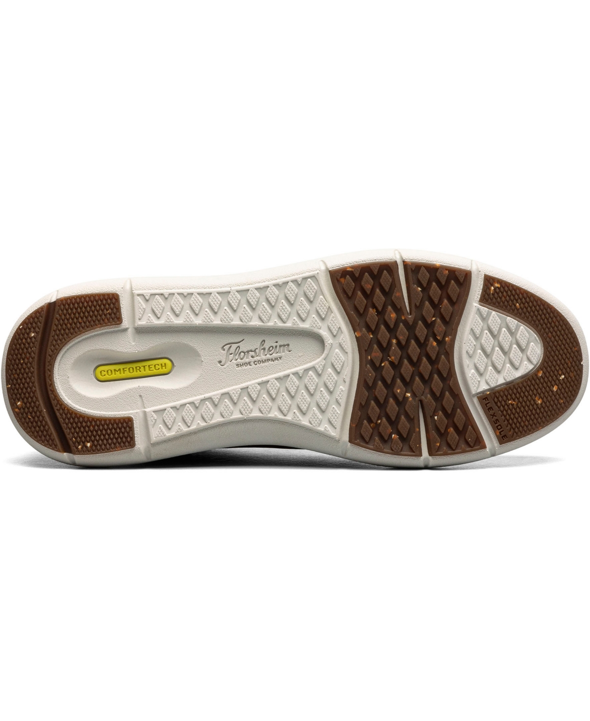 Florsheim Men's Fleet Perf Toe Elastic Lace Sneaker In Cognac