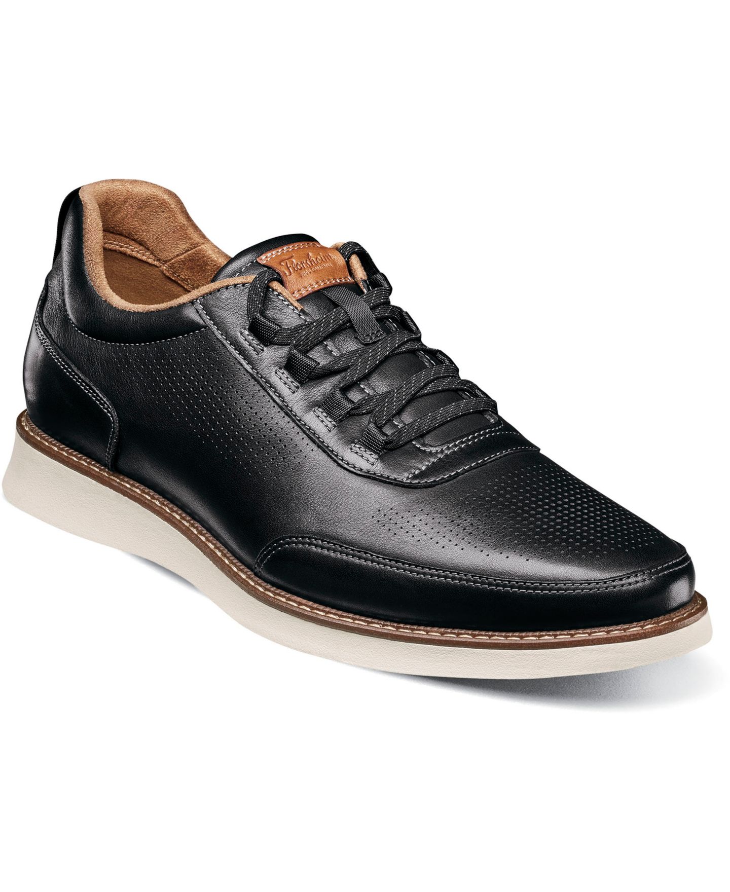 Мужские кроссовки Florsheim Launch Elastic Lace Slip On, цвет: Чёрный разноцветный — фото 1