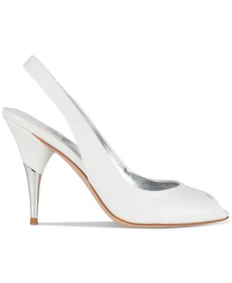 Women's Charis Peep-Toe Slingback Pumps