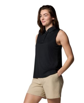 Women's Cedar Coast Sleeveless Polo Top