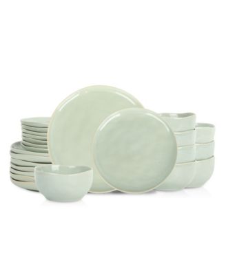 Mirella 24 Pc. Dinnerware Set, Service for 8