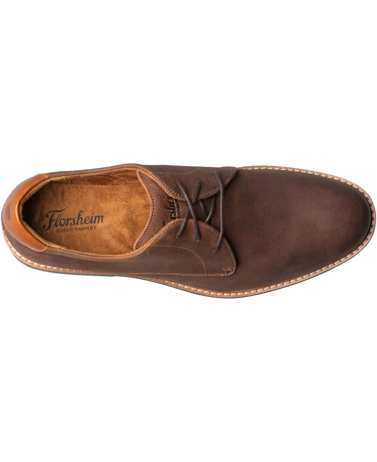 Florsheim Men's Highpoint Round Toe Oxford In Brown Nubuck