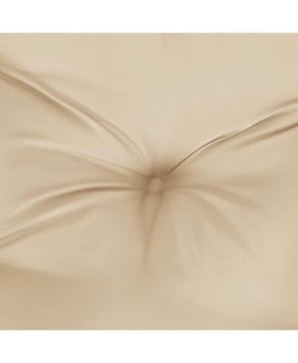 Garden Bench Cushions 2 pcs Beige 78.7"x19.7"x2.8" Oxford Fabric