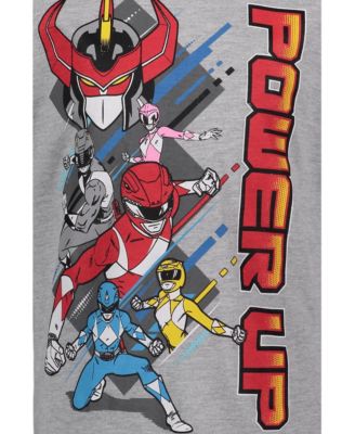 Toddler Boys Pink Ranger Yellow Ranger Red Ranger 2 Pack T-Shirts to