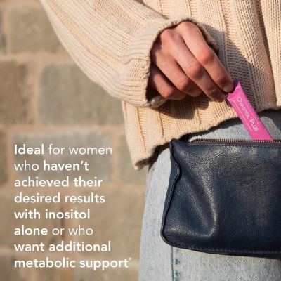 Ovasitol Plus Metabolic Health Supplement - Myo-Inositol & D-Chiro +Chromium Picolinate+Alpha-lactalbumin & Vitamin D - 90-Day Supply