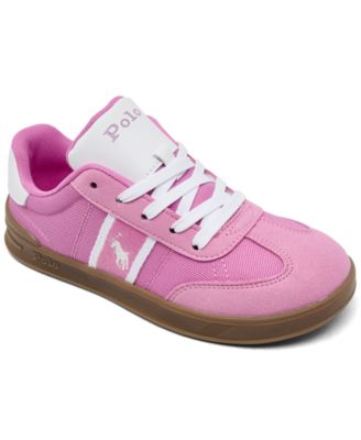Polo Ralph Lauren - Girls Little Kids Heritage Court III T-Toe Casual Sneakers from Finish Line