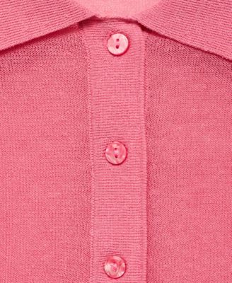 Women's Knitted Polo-Neck Sweater