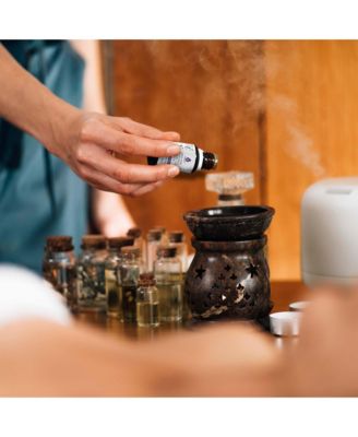 4-Pack Pure & Natural Essential Oils Collection – Eucalyptus, Lavender, Tea Tree, and Peppermint