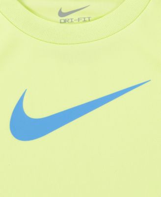 Baby Short-Sleeve Swoosh T-Shirt & Shorts, 2 Piece Set 