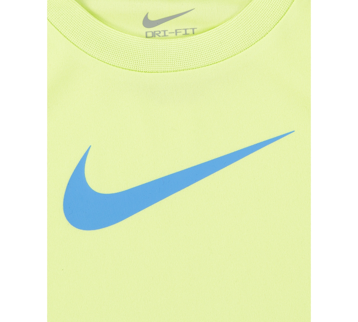 Nike Baby Short-sleeve Swoosh T-shirt & Shorts, 2 Piece Set In Blue Beyond
