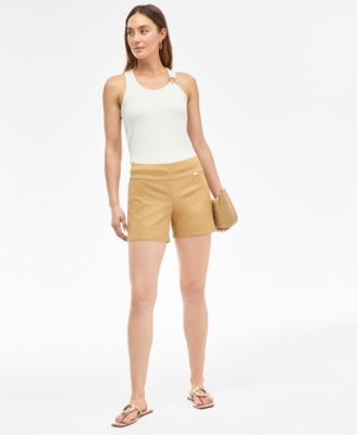 I.N.C. International Concepts - Women's Mid Rise Pull-On Shorts