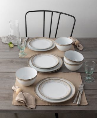 Noritake Raylan Dinnerware Collection In White