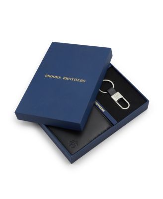 Men's Gifting Wallet and Keychain Set