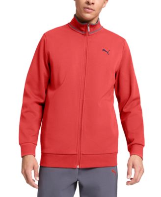 Puma - Men's Vintage Sport Textured Full-Zip Track Jacket