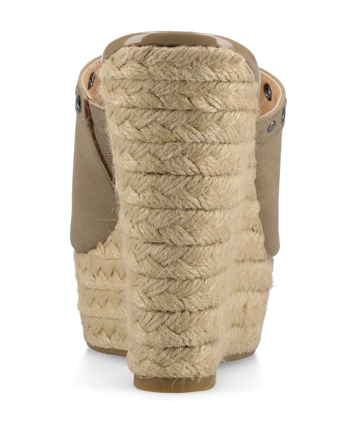 Shop Journee Collection Women's Yari Platform Espadrille Wedge Sandals In Taupe