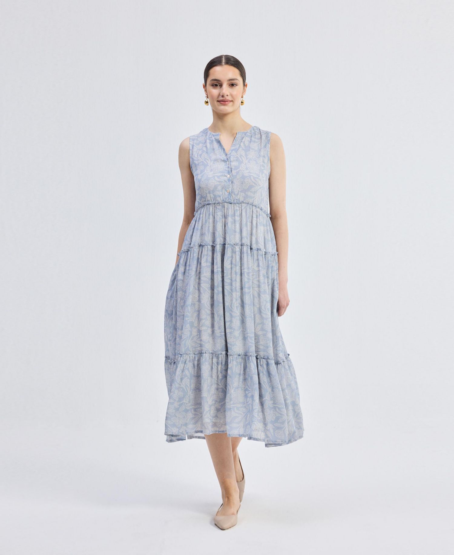 Women's The Perfect Resort Maxi in Periwinkle Blue