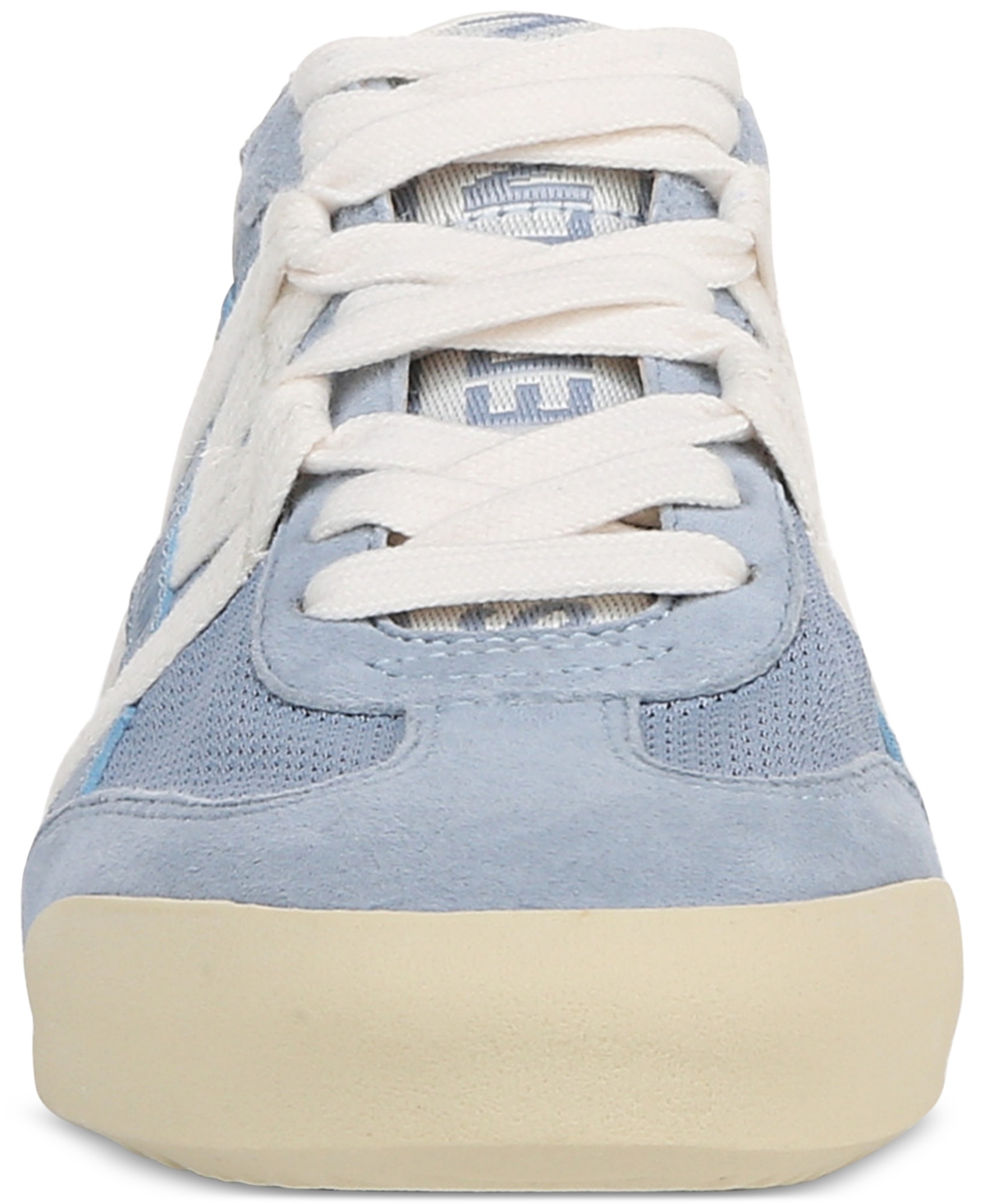 Shop Sam Edelman Women's Irma Lace-up Sneakers In Blue Breeze,sugar