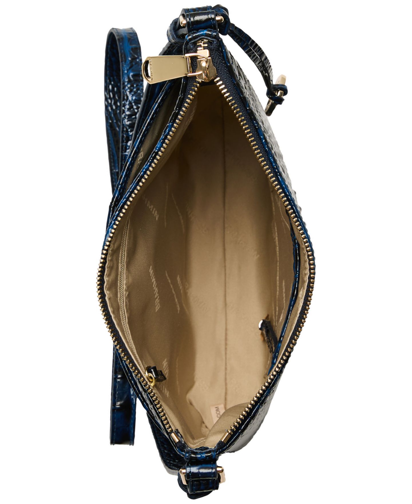 Женская сумка Brahmin Katie Melbourne Small Leather Crossbody, цвет: Anchor — фото 4