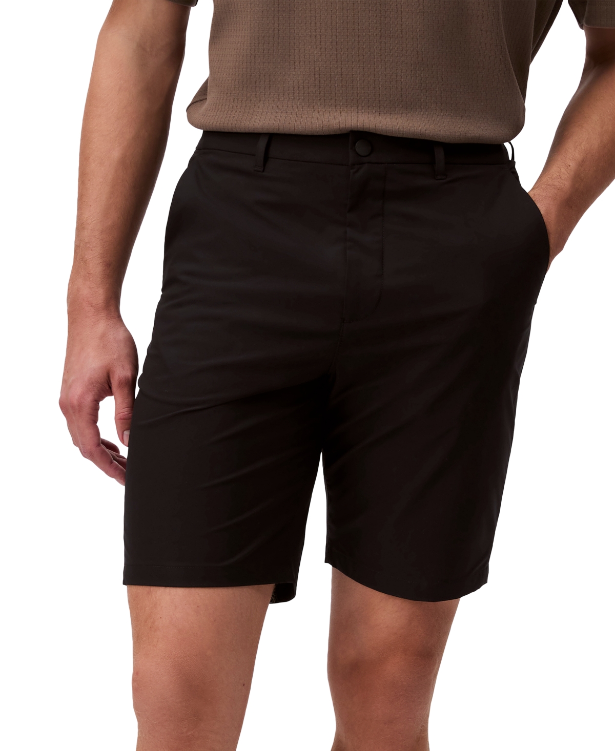 Calvin Klein Men's Classic 9" Tech Shorts In Black