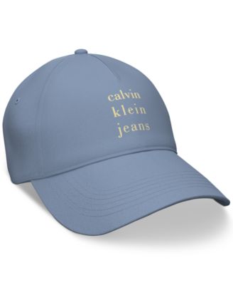 Calvin Klein - Men's Seasonal Faded Denim Logo Cap