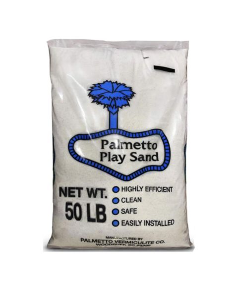 Детская игрушка Palmetto Natural Play Sand, 50 Lb, Ages 2+