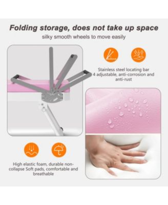 Streamdale Pilates core bed, foldable home high quality, yoga studio with the same commercial fitness equipment, pink