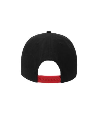 Men's Mickey Mouse Face Black Retro Grandpa Snapback Hat